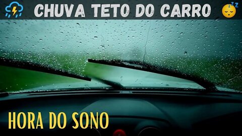 Relaxar ao som da chuva com trovões PERFEITO PARA DORMIR