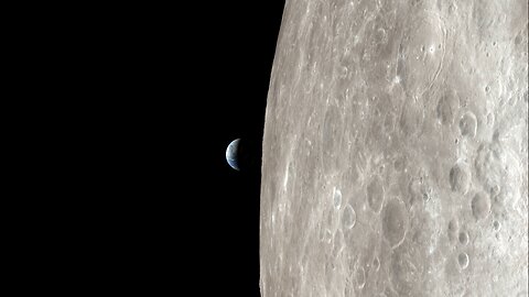 Moon Views in 4K: Apollo 13's Lunar Perspective