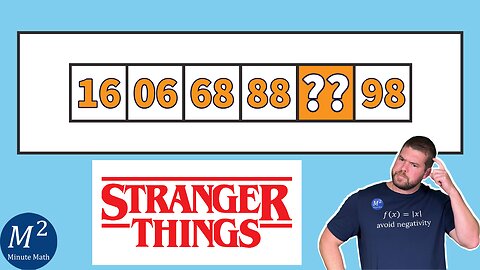 Go to the "Upside Down" to Solve this Puzzle | Minute Math #strangerthings