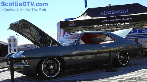 1971 Chevrolet Nova Pro Touring Muscle Car Kindig-It Design The SEMA Show 2022 Las Vegas NV