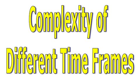 Complexity of Different Time Frames - #1409