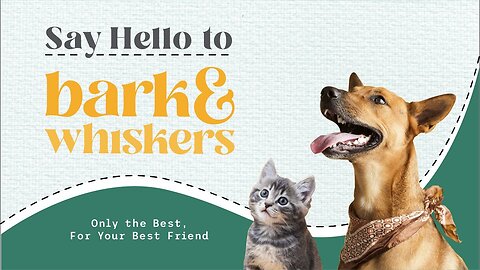 Say Hello to Bark & Whiskers!