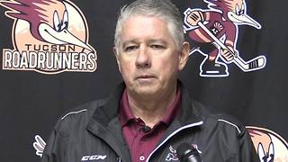 Roadrunners GM Doug Soetaert speaks on condition of Craig Cunningham