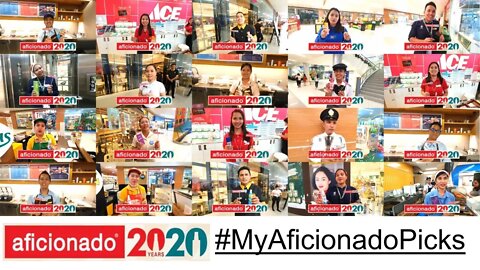 GIVING BACK | AFICIONADO'S 20TH Anniversary #MyAficionadoPicks