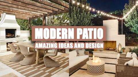 100 Modern Patio Design Ideas 2022 | Backyard Garden Landscaping ideas 2022 | Quick Decor