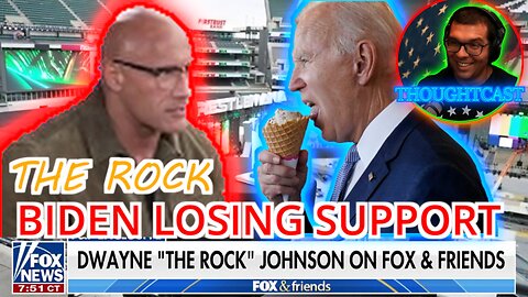 NO ROCK! Biden is losing celebrity endorsements. THOUGHTCAST