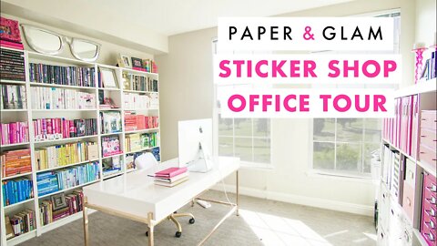Behind the Scenes | Sticker Shop Office Tour!