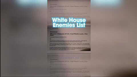 Alex Jones is on The White House Enemies List - 2/10/11