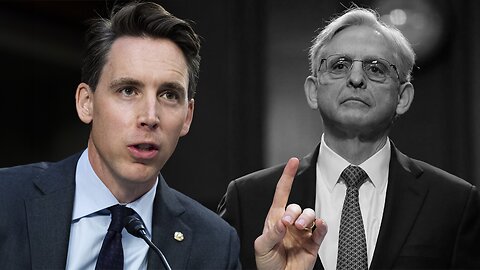 HAWLEY PRESSURES A.G. GARLAND TO ACT ON BIDEN'S MENTAL FITNESS & CLASSIFIED LEAKS