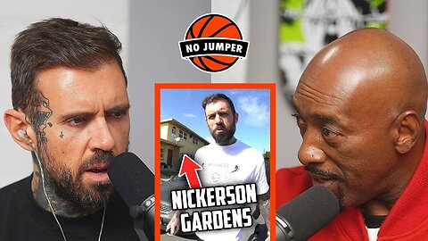 Bounty Hunter BJ on Being Mad at Adam22 for Vlogging in The Nickerson Gardens