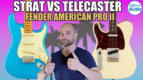 Telecaster vs Stratocaster: Fender American Pro II Series (Live Jam)