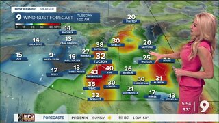 A warm and breezy week ahead