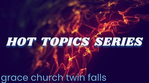 Church & Politics - 01/29/2023 | Hot Topics Series |