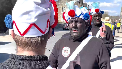 Britannia Coconut Morris - Bacup - Lancashire - Easter Saturday 8 4 23