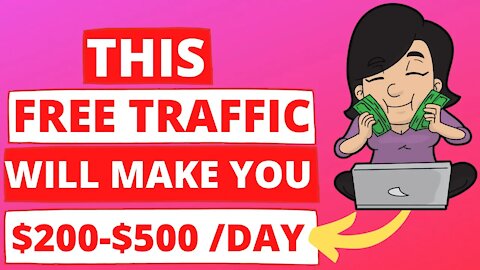 EARN $200 $500 Per Day Using Free Traffic | Affiliate Marketing | Easy Money