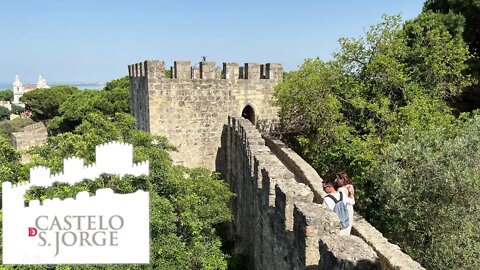 Portugal: Lisbon St. George Castle Full Walkthrough (4K) Castelo de Sao Jorge Portugal 🇵🇹