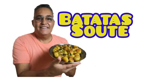 BATATA SAUTÉ-BATATAS SALTEADAS NA MANTEIGA-RECEITA SIMPLES