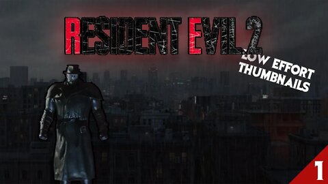 THIS GAME IS EASY!! | BLIND Resident Evil 2 REMAKE EP. 1