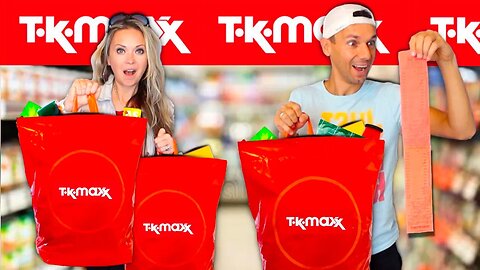 Can we BUY our weekly FOOD SHOP at TK MAXX for £30? *grocery haul