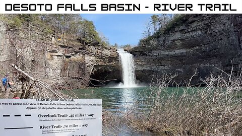 DeSoto Falls Basin - River Trail