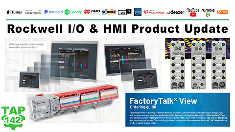 Rockwell I/O and HMI Product Update
