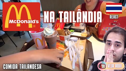 McDonald's na TAILÂNDIA: o que tem de DIFERENTE no CARDÁPIO? | Veja Aqui Reacts