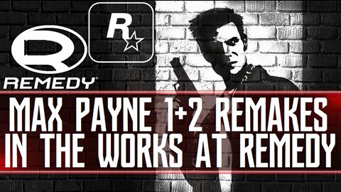 Max Payne 1+2 Remakes Coming Via Rockstar/Remedy Partnership
