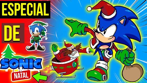 TODOS os JOGOS de NATAL do SONIC 😱