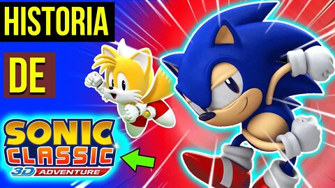 SONIC CLASSIC 3d ADVENTURE é melhor JOGO de FÃ do Sonic 😍