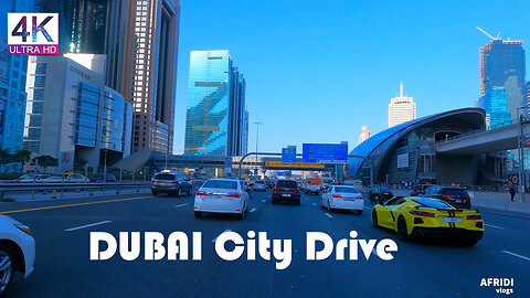 DUBAI City DRIVE united Arab Emirates