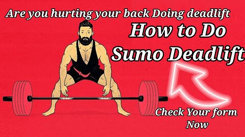 How to Perfect Your Form for the Sumo Deadlift || Sumo Deadlift Technique