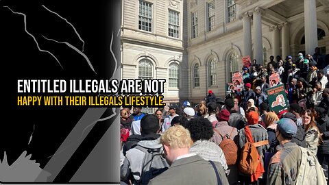 Thousands of Illegal Africans Protecting NYC Hall