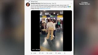 Sumner High School teacher goes viral for dance off