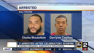2 charged after celebratory gunfire reported in Baltimore