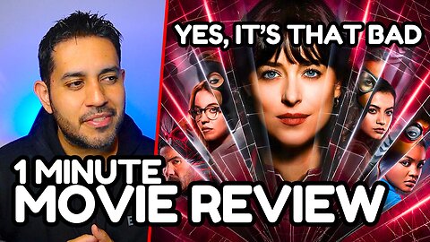 MADAME WEB 1 Minute Movie Review | Yes, It's That Bad
