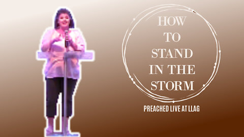 HOW TO STAND IN THE STORM