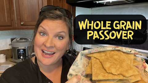 Unleavened Bread with 100% Freshly Milled Wheat | Passover | Lord's Supper