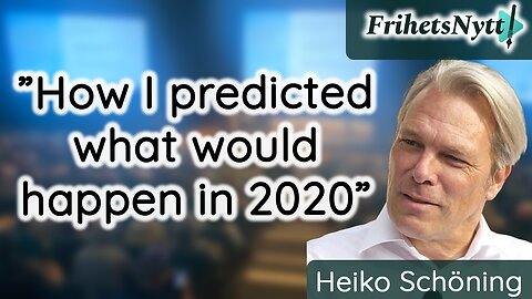 Dr. Heiko Schöning - "This is how I knew what would happen in 2020"