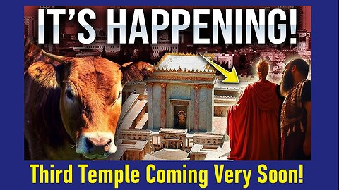 Signs Third Jewish Temple to be Re-Built Soon - End Times Prophecies Coming to Pass! [mirrored]