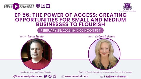 Noah Healy - The Power of Access: Creating Opportunities for Small and Medium Businesses to Flourish