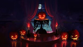 Relaxing Halloween Music - Spooky Autumn Night ★692 | Dark, Fall