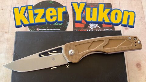 Kizer Yukon linerlock knife /Includes disassembly/ lightweight budget friendly EDC