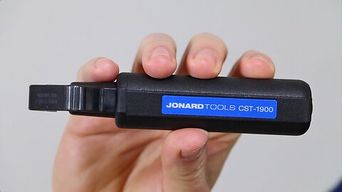 The BEST cable stripper for Van & RV power systems - featuring the Jonard Tools CST-1900