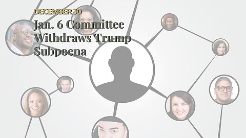 Jan. 6 Committee Withdraws Trump Subpoena