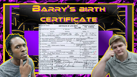 Oreyo Show EP.96 Clips | Barry's birth certificate