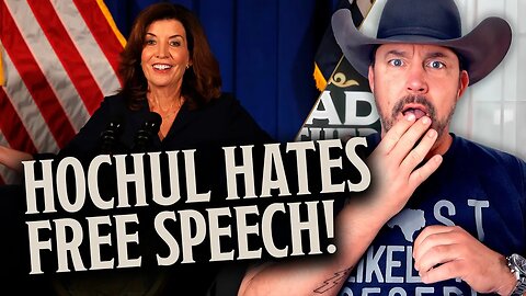 Gov. Hochul’s Creepy Surveillance Efforts Will DESTROY Free Speech | Guest: 21 Gun Podcast | Ep 897