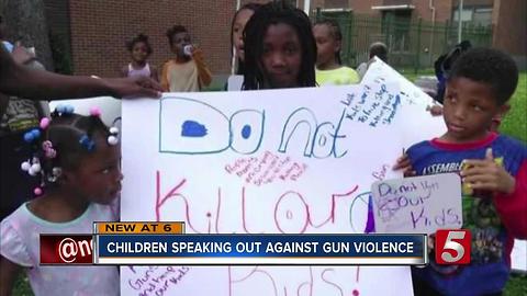 Children Rally Against Gun Violence