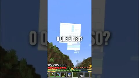 👾 ALGUEM SABE O QUE É ISSO? 😱 #minecraft #shorts