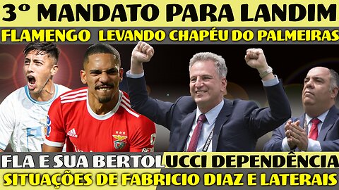 3º MANDATO PRA LANDIM | DIFICULDADES DO FLAMENGO EM CONTRATAR | FLA TOMANDO CHAPÉU DO PALMEIRAS | E+