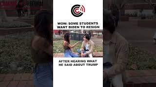 WOW: After Hearing What Biden Said About Trump, Some Students Think He Should RESIGN